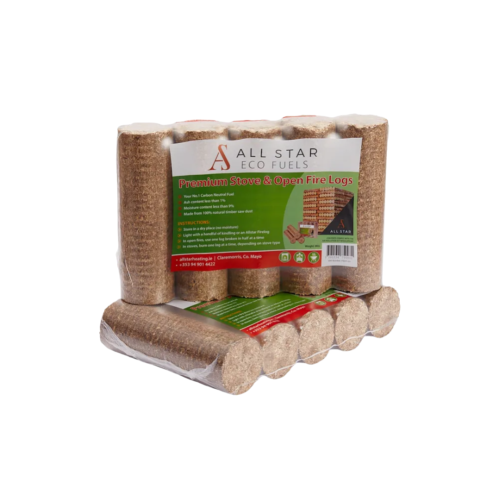 All Star Eco Logs Pallet (126 Packs)