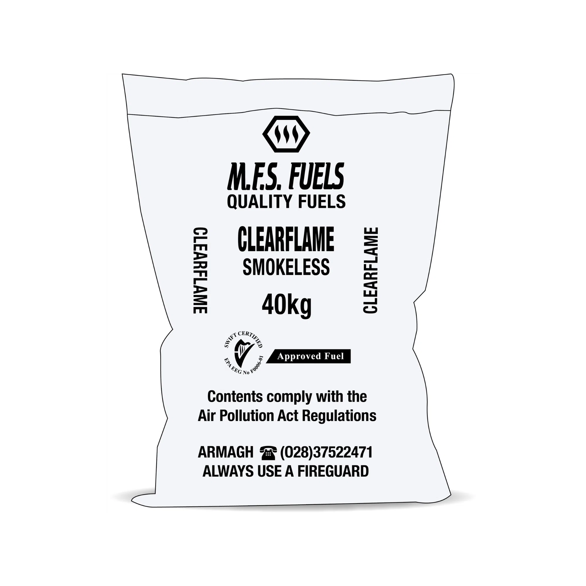 Clearflame Smokeless Coal (40kg)