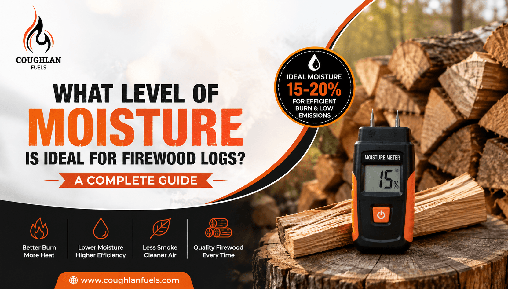 What Level of Moisture Is Ideal for Firewood Logs? A Complete Guide